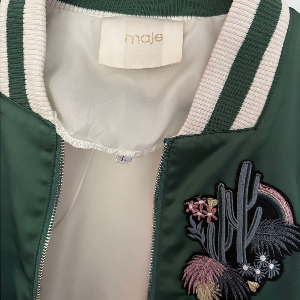 Maje bomber Jacket - Picture 4 of 8